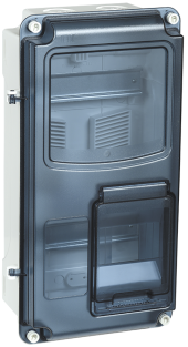 KREPTA 3 Корпус пластиковый ЩУРн-П 1/8 IP66 PC IEK, MSP1-N-08-66-L