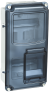 IEK KREPTA 3 Корпус пластиковый ЩУРн-П 1/8 IP66 PC IEK, MSP1-N-08-66-L