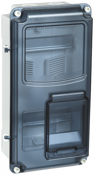 IEK KREPTA 3 Корпус пластиковый ЩУРн-П 1/8 IP66 PC IEK, MSP1-N-08-66-L
