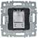 IEK BRITE Розетка TV проходная РТВ10-0-БрБ белый IEK, BR-A10-P-K01