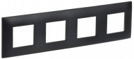 SKANDY Рамка 4-местная SK-F04Bl черный , SK-M42-K02