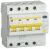 IEK KARAT Дифференциальный автомат АД14S 4P 50А 100мА тип AC IEK, MAD13-4-050-C-100