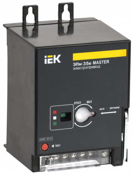 IEK Электропривод ЭПм-35е 220В для ВА88-35 MASTER с электронным расцепителем IEK, SVA31D-EP-02