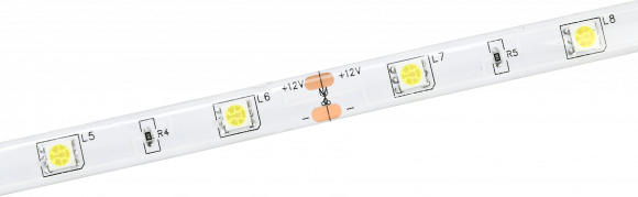 IEK Лента светодиодная 5м LSR-5050WW30-7,2-IP65-12В IEK, LSR2-1-030-65-3-05