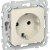 FLITE Розетка с заземлением без защитных шторок безвинтовое крепление 16А РС11-1-ФлСл сливочный IEK, FI-R11-16-1-K86