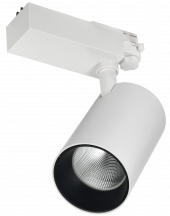 LIGHTING Светильник светодиодный трековый 302 PRO 50Вт 4000К трехфазный 36град белый (3шт/упак) IEK, LDSK-0-304-50-4000-K01-3