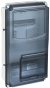IEK KREPTA 3 Корпус пластиковый ЩУРн-П 3/12 IP66 PC IEK, MSP3-N-12-66-L