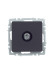 IEK BRITE Розетка TV проходная РТВ10-0-БрГ графит IEK, BR-A10-P-K53