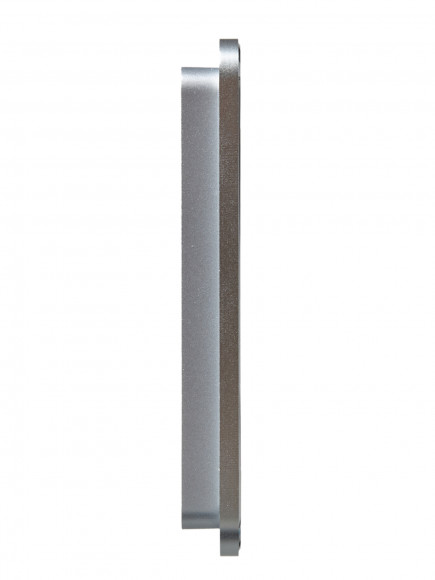 IEK BRITE Рамка 2-местная РУ-2-1-Бр металл алюминий RE IEK, BR-M22-M-01-K47
