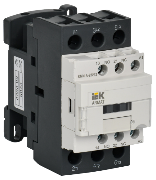 IEK ARMAT Контактор КМИ-А-23212 LC1D 32А 36В/АС3 1NO/1NC IEK, AR-ACC-21-032-036-11