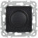 IEK FLITE Светорегулятор проходной LED 250Вт СС16-5-1-ФлЧ черный IEK, FI-D22-0250-P-K02