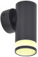 IEK LIGHTING Светильник 4008 накладной настенный под лампу GU10 черный IEK, LT-UBB0-4008-GU10-1-K02