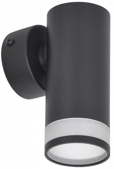 IEK LIGHTING Светильник 4008 накладной настенный под лампу GU10 черный IEK, LT-UBB0-4008-GU10-1-K02