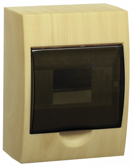 IEK KREPTA 3 Корпус пластиковый ЩРН-П-6 IP41 сосна IEK, MKP12-N-06-41-K34
