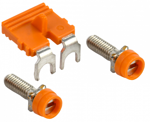 IEK Перемычка для колодки клеммной CTS-DT 6мм2 2PIN IEK, YCT15-00-K03-006-SSL