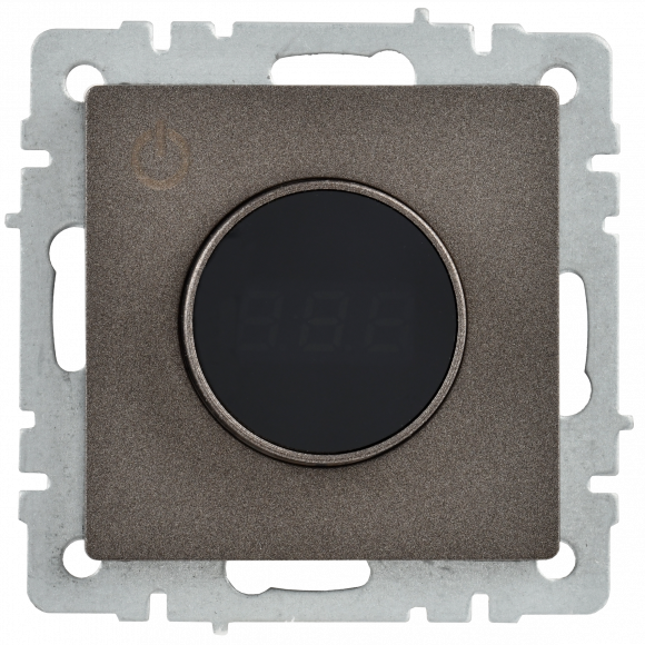 IEK BRITE Термостат электронный с индикацией ТС10-1-БрТБ темная бронза , BR-RT11-K45