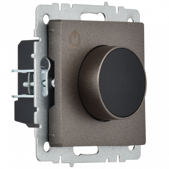 IEK BRITE Термостат электронный с индикацией ТС10-1-БрТБ темная бронза , BR-RT11-K45