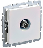 BRITE Розетка TV проходная РТВ10-0-БрЖ жемчуг IEK, BR-A10-P-K36 BRITE Розетка TV проходная РТВ10-0-БрЖ жемчуг IEK, BR-A10-P-K36