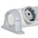 IEK COMFORT Удлинитель У05К 5 мест 2P+PE 1,5м 3х1,5мм2 16А белый IEK, 694631