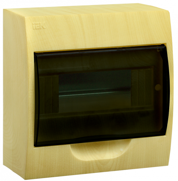 IEK KREPTA 3 Корпус пластиковый ЩРН-П-8 IP41 сосна IEK, MKP12-N-08-41-K34