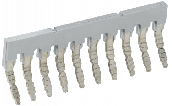 IEK Перемычка гребенчатая для КВИ-2,5/4мм2 10PIN IEK, YZN30B-002-10P