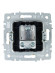 IEK BRITE Розетка TV проходная РТВ10-0-БрКр бежевый IEK, BR-A10-P-K10