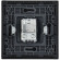 IEK FORTE&PIANO Розетка TV проходная FP229M металл белый IEK, FP-A10-P-M-K01
