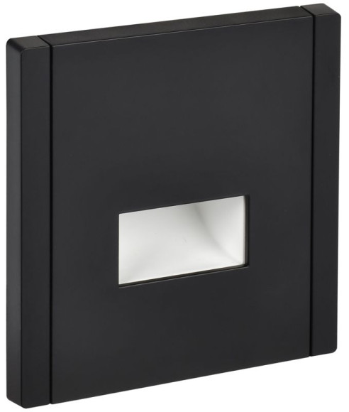 IEK FORTE&PIANO Подсветка LED встраиваемая FP157 черный , FP-FL20-K02