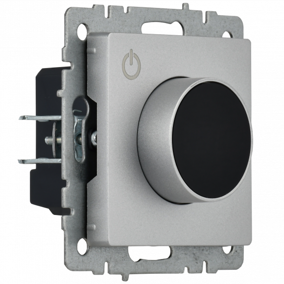 IEK BRITE Термостат электронный с индикацией ТС10-1-БрА алюминий , BR-RT11-K47