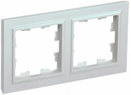 BRITE Рамка 2-местная РУ-2-БрЖ жемчуг , BR-M22-K36