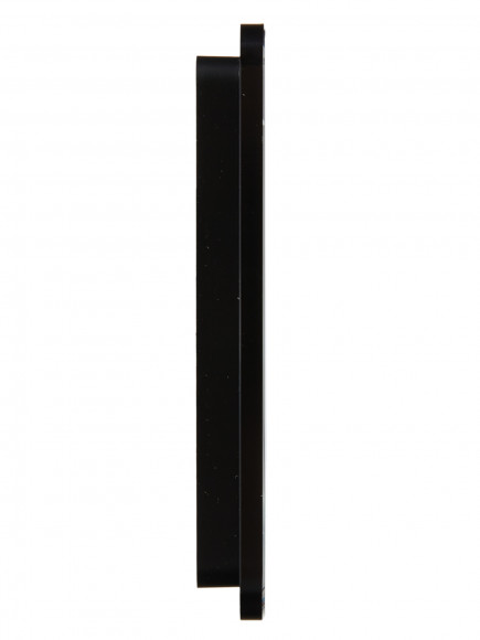 IEK BRITE Рамка 2-местная РУ-2-1-Бр металл черный RE AL IEK, BR-M22-M-21-K02
