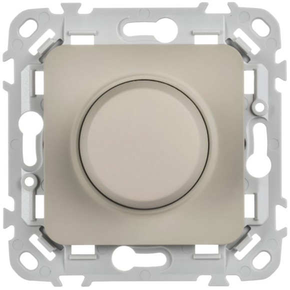 IEK FLITE Светорегулятор проходной LED 250Вт СС16-5-1-ФлЛ льняной IEK, FI-D22-0250-P-K88