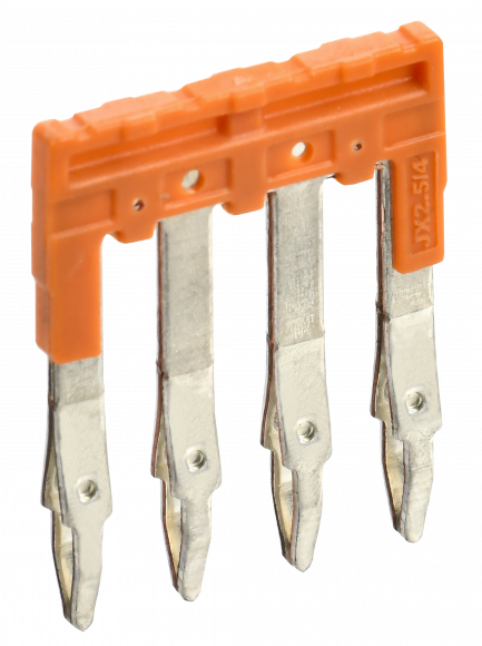 IEK Перемычка гребенчатая для колодки клеммной CP 2,5мм2 4PIN IEK, YCT20-00-K03-002-EC-4P