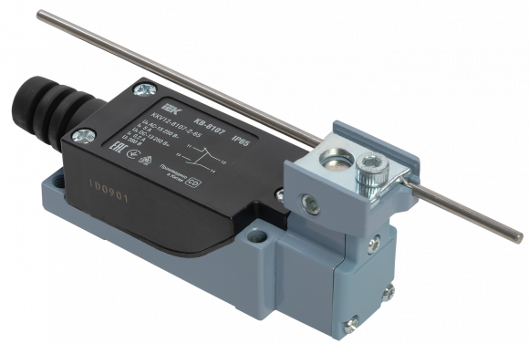 IEK Выключатель концевой КВ-8107 регулируемый стержень IP65 IEK, KKV12-8107-2-65