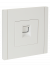 IEK FORTE&PIANO Розетка компьютерная RJ45 кат.6 FP231 белый , FP-K10-2-K01