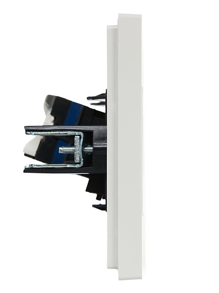 IEK FORTE&PIANO Розетка компьютерная RJ45 кат.6 FP231 белый , FP-K10-2-K01