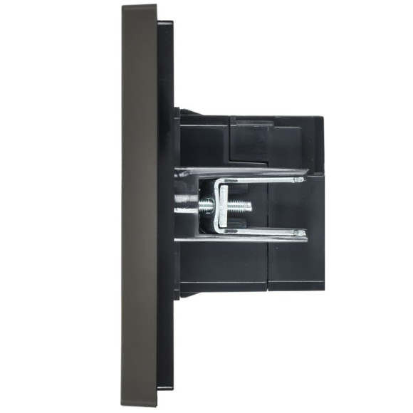 IEK FORTE&PIANO Розетка USB A+A 3,1А FP349 серый , FP-U21-D31-K03