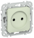 IEK FLITE Розетка без заземления без защитных шторок безвинтовое крепление 10А РС01-1-ФлП панг IEK, FI-R10-10-1-K92