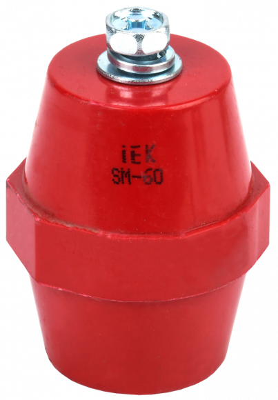 IEK Изолятор SM60 (М8) силовой с болтом IEK, YIS11-60-20-B