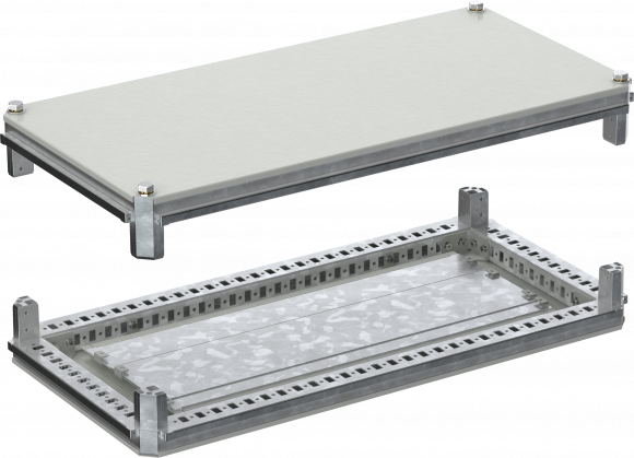 IEK FORMAT Крыша и основание 400х800мм IP54 IEK, YKM40D-FO-KO-040-080-54