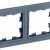 BRITE Рамка 2-местная РУ-2-БрМ маренго IEK, BR-M22-K35