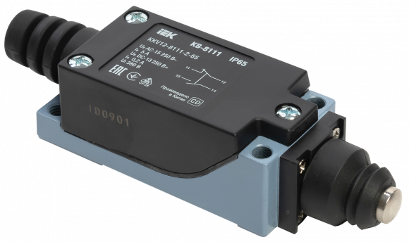 IEK Выключатель концевой КВ-8111 толкатель купольный IP65 IEK, KKV12-8111-2-65
