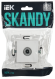 IEK SKANDY Розетка TV оконечная SK-A12W арктический белый , SK-A10-O-K01