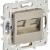 SKANDY Розетка компьютерная двойная RJ45 кат.5E SK-K03Sh шампань IEK, SK-K20-1-K37