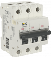 ARMAT Автоматический выключатель M10N 3P C 1А IEK, AR-M10N-3-C001