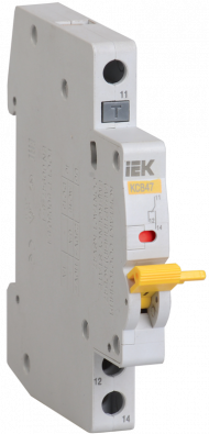 Контакт состояния КСВ47 новая серия на DIN-рейку IEK, MVA01D-AK-1