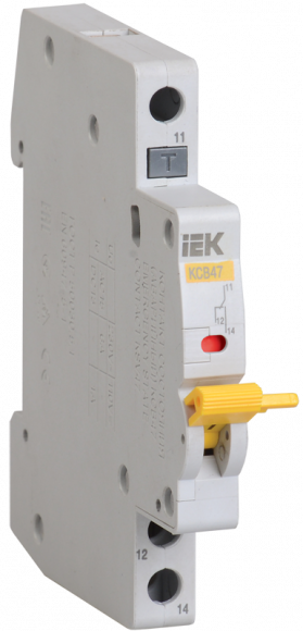 IEK Контакт состояния КСВ47 новая серия на DIN-рейку IEK, MVA01D-AK-1