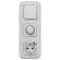 IEK FLITE Розетка 1-местная с заземлением с защитными шторками 16А с USB A+C 20Вт РСЮшс11-0-ФлА алюминий IEK, FI-R14-16-U22-020-K47