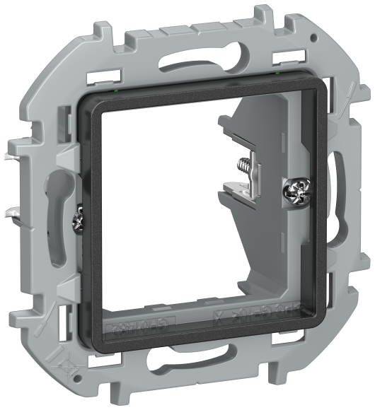 IEK IEKINSPIRIA Адаптер для механизмов серии Mosaic 6739031 антрацит IEK