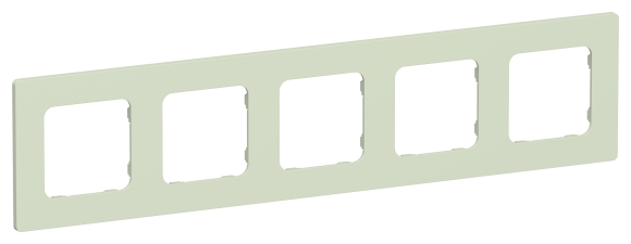 IEK FLITE Рамка 5-местная РУ-5-К-ФлП панг IEK, FI-M52-32-20-K92